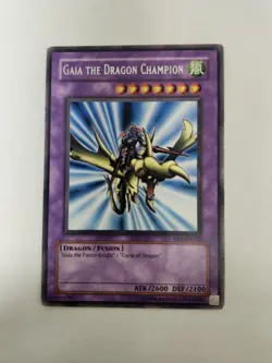 yugioh cards Gaia the Dragon Champion DB1-EN122 - Image 1