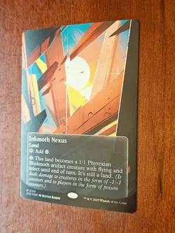 Inkmoth Nexus (0065) (Borderless) -Foil Near Mint MTG Stellar Sights - Image 2