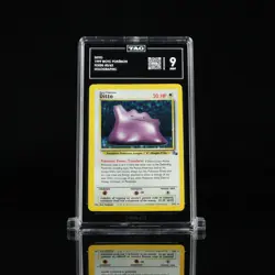 1999 Pokemon Fossil Set Unlimited Holo Card WOTC #3/62 Ditto TAG 9 R2398982 - Image 1