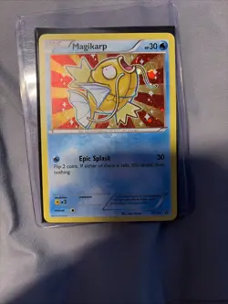 Pokemon TCG Magikarp XY Black Star Promos Holo Card XY143 LP - Image 1