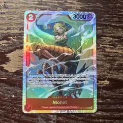One Piece Card Game OP10-016 Monet SR English Royal Blood - Image 1