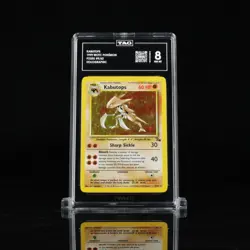 1999 Pokemon Fossil Set Unlimited Holo Card WOTC #9/62 Kabutops TAG 8 N3495860 - Image 1