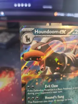Pokemon TCG Houndoom EX Promo Card 2024 SVP Black Star Promos 103 NM - Image 2