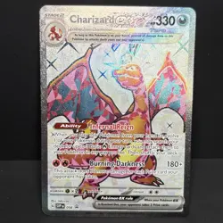 Pokemon TCG CHARIZARD EX SVP 056 Scarlet & Violet Promo Cards Holo MN - Image 1