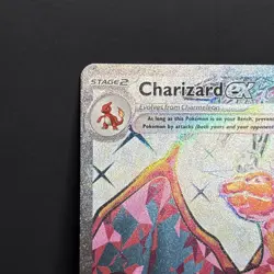 Pokemon TCG CHARIZARD EX SVP 056 Scarlet & Violet Promo Cards Holo MN - Image 2