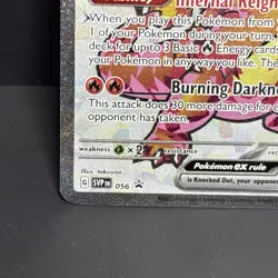 Pokemon TCG CHARIZARD EX SVP 056 Scarlet & Violet Promo Cards Holo MN - Image 5