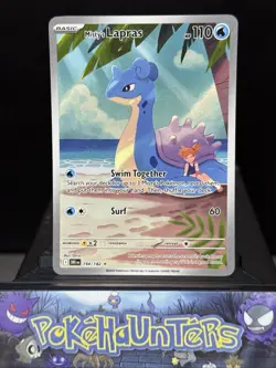 Pokemon Card Misty’s Lapras 194/182 Destined Rivals Illustration Rare Holo NM - Image 1