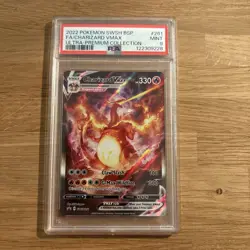 Pokemon TCG Charizard VMAX SWSH261 UltraPremium Collection Promo Card 2022 PSA 9 - Image 1