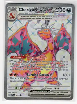 Charizard ex Promo SV: Scarlet & Violet Promo Cards SVP Darkness 056 LP - Image 1