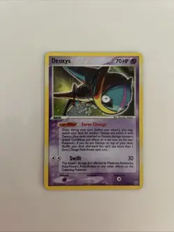Deoxys (Speed Forme) 2/106 Holo Rare Emerald Pokemon Card - Image 2