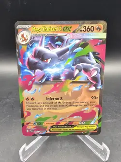 Phantasmal Flames Mega Charizard EX 013/094 Double Rare English Pokemon Card NM - Image 1