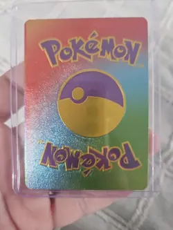 Water Arrow Turtle GX Rainbow Foil Fan Art Textured Collector Pokemon Card - Image 2