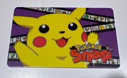 Pokemon Snap Blockbuster Video Smart Card Set of 5 Vintage 1999 Pikachu Squirtle - Image 5