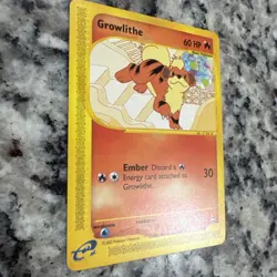 Pokemon Growlithe Aquapolis #51 (2003) MINT Condition Vintage Card - Image 2