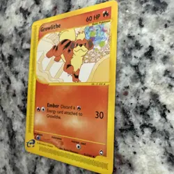 Pokemon Growlithe Aquapolis #51 (2003) MINT Condition Vintage Card - Image 3