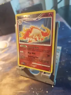 Rapidash 22/100 Stormfront Reverse Holo Pokemon Card LP+ - Image 2