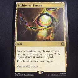Multiverse Passage - 180 - Marvel’s Spider-Man MTG Regular - Image 1
