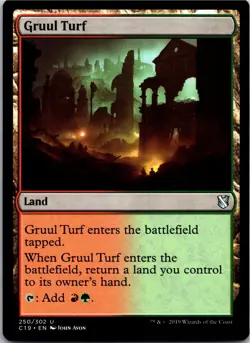 Magic the Gathering Gruul Turf Commander 2019 x1 MTG Free Shipping! - Image 1