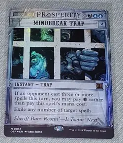 Mindbreak Trap Foil Magic The Gathering Outlaws Of Thunder Junction - Image 3