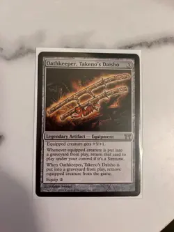 Oathkeeper, Takeno's Daisho Champions of Kamigawa Regular - Image 1