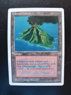 Reserved Listing magictraders Volcanic Island x1 Unlimited Edition - Image 1
