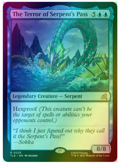 The Terror of Serpent's Pass - Foil Avatar MTG - Image 1