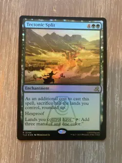 ?? MTG: Tectonic Split - FOIL - MtG Avatar: The Last Airbender: SHIPS INSTANTLY - Image 1