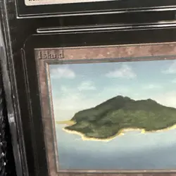 Island (Blue Sky) Alpha Basic Land CGC 9.0 Magic The Gathering MTG - Image 5