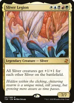 Sliver Legion Time Spiral Remastered NM MTG - Image 1