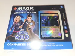 Magic The Gathering Timey Wimey Dr. Who Commander Deck Universes Beyond Sealed - Image 1