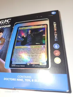 Magic The Gathering Timey Wimey Dr. Who Commander Deck Universes Beyond Sealed - Image 2