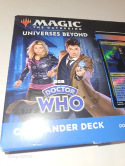 Magic The Gathering Timey Wimey Dr. Who Commander Deck Universes Beyond Sealed - Image 3