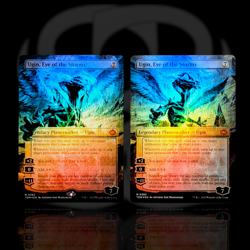 Ugin, Eye of the Storms •Borderless Foil• Tarkir: Dragonstorm - Mint - TDM 0382 - Image 1