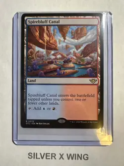 Spirebluff Canal x1, MTG, Outlaws of Thunder Junction, OTJ, NM - Image 1