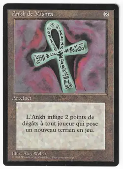 ►Magic-Style◄ MTG - Ankh of Mishra - French Revised FBB - NM/NM- - Image 1