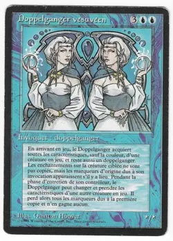 ►Magic-Style◄ MTG - Vesuvan Doppelganger - French Revised FBB - Played - Image 1