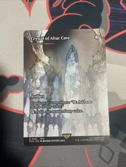 Crystal of Altar Cave MTG Rare Magic Final Fantasy 3 FFIII Chromatic Lantern - Image 1