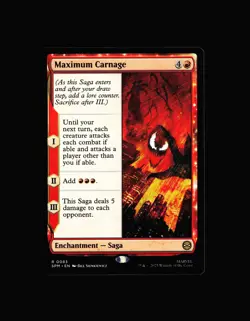 MTG: Maximum Carnage #83 R Normal NM Marvel's Spider-Man - Image 1