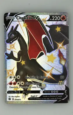 CHARIZARD V #079/073 - SECRET FULL ART - 2020 Pokemon Champion's Path (SPANISH) - Image 1