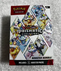 POKEMON TCG SCARLET VIOLET PRISMATIC EVOLUTIONS BOOSTER BUNDLE FACTORY SEALED! - Image 1
