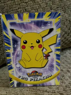 Topps Pokemon #25 Pikachu TV Animation Edition Series Mint - Image 4