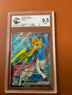 Carte Pokemon : Zacian Ex De Nabil 176/159 FA Aventures Ensemble EV9 Neuf Fr - Image 1