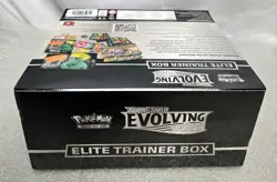 Sword & Shield EVOLVING SKIES Elite Trainer Box Factory Sealed Pokemon TCG 2021 - Image 5