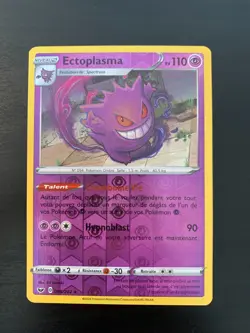 Carte Pokemon : Ectoplasma 085/202 Reverse Epee & Bouclier Francaise NEUF - Image 1