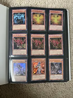 Yu-Gi-Oh TCG Card Lot - 180 Cards In Binder Mostly holo - Image 1
