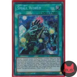 Yugioh Small World BODE-EN069 Secret Rare 1st Edition NM - Image 1