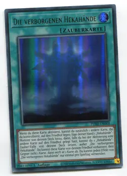 Yu-Gi-Oh! Die Verborgenen Hekahande Ultra Rare PHRE-DE008 - Image 1