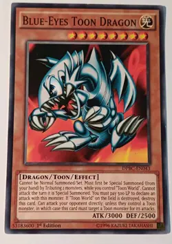 Blue Eyes Toon Dragon DPBC-EN043 - Yugioh 1st Edition, VLP! - Image 1