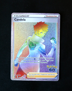 Pokemon Card TCG - Candela 083/078 - Pokemon GO - Rainbow Secret Rare - NM ⭐ - Image 1