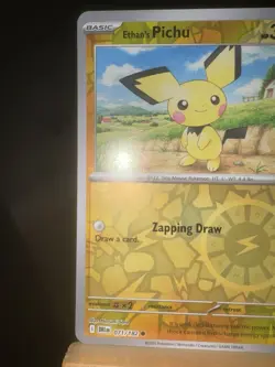 ETHAN’S PICHU 71/182 Destined Rivals NM - Reverse Holo Common - Pokemon TCG Card - Image 5